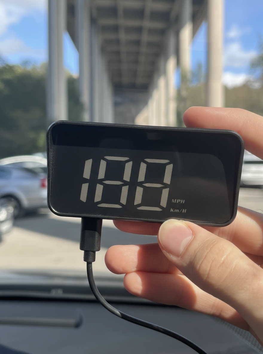 RoadRay™ GPS HUD Speedometer